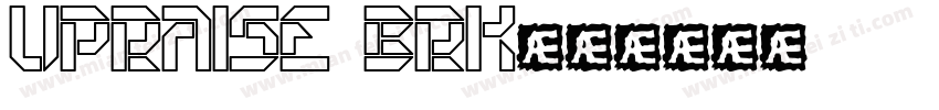 Upraise BRK字体转换